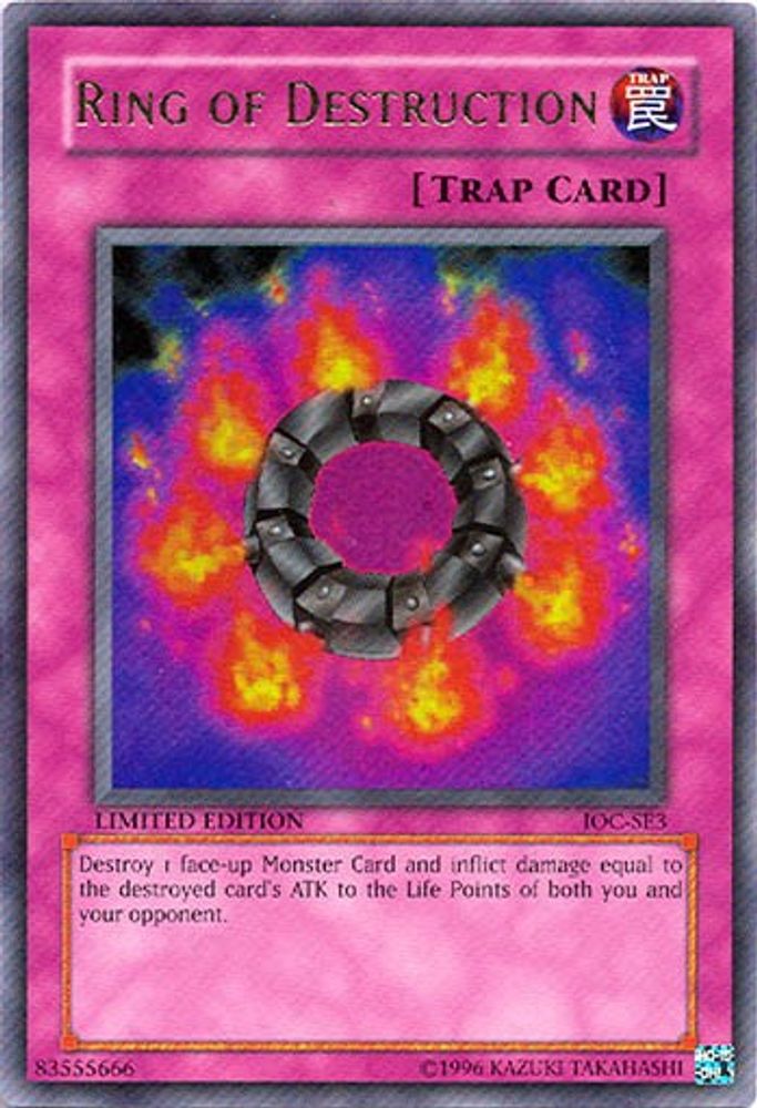 Ring of Destruction, Limited, front