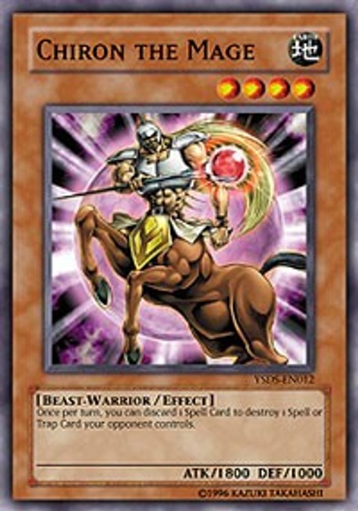 Chiron the Mage, 1st-edition, front