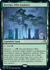 Boseiju, Who Endures, Promo Pack: Kamigawa: Neon Dynasty