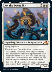Ao, the Dawn Sky, Promo Pack: Kamigawa: Neon Dynasty