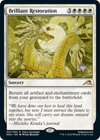 Brilliant Restoration, Promo Pack: Kamigawa: Neon Dynasty