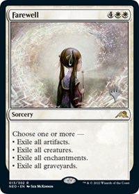 Farewell, Promo Pack: Kamigawa: Neon Dynasty