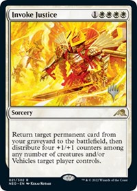 Invoke Justice, Promo Pack: Kamigawa: Neon Dynasty