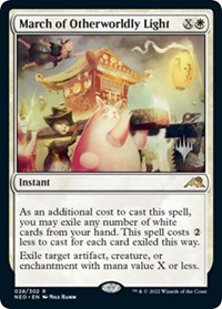 March of Otherworldly Light, Promo Pack: Kamigawa: Neon Dynasty