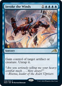 Invoke the Winds, Promo Pack: Kamigawa: Neon Dynasty