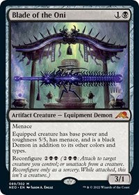 Blade of the Oni, Promo Pack: Kamigawa: Neon Dynasty