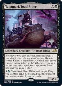 Tatsunari, Toad Rider, Promo Pack: Kamigawa: Neon Dynasty