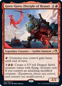 Goro-Goro, Disciple of Ryusei, Promo Pack: Kamigawa: Neon Dynasty