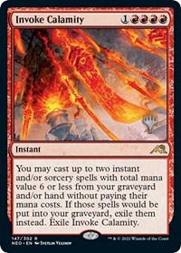 Invoke Calamity, Promo Pack: Kamigawa: Neon Dynasty