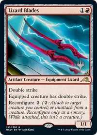 Lizard Blades, Promo Pack: Kamigawa: Neon Dynasty