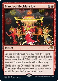March of Reckless Joy, Promo Pack: Kamigawa: Neon Dynasty