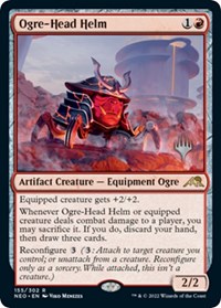 Ogre-Head Helm, Promo Pack: Kamigawa: Neon Dynasty