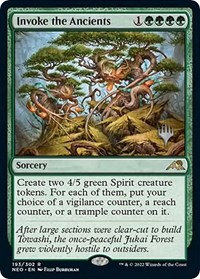 Invoke the Ancients, Promo Pack: Kamigawa: Neon Dynasty