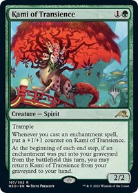 Kami of Transience, Promo Pack: Kamigawa: Neon Dynasty