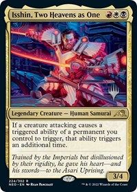 Isshin, Two Heavens as One, Promo Pack: Kamigawa: Neon Dynasty