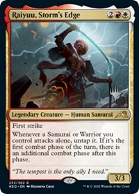 Raiyuu, Storm's Edge, Promo Pack: Kamigawa: Neon Dynasty