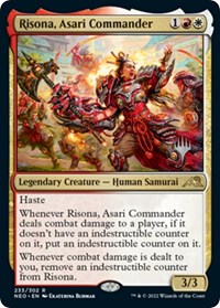 Risona, Asari Commander, Promo Pack: Kamigawa: Neon Dynasty