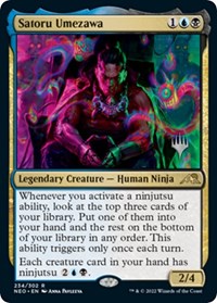 Satoru Umezawa, Promo Pack: Kamigawa: Neon Dynasty