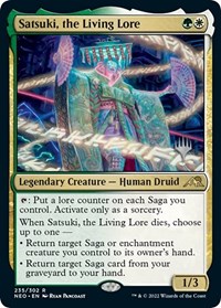 Satsuki, the Living Lore, Promo Pack: Kamigawa: Neon Dynasty