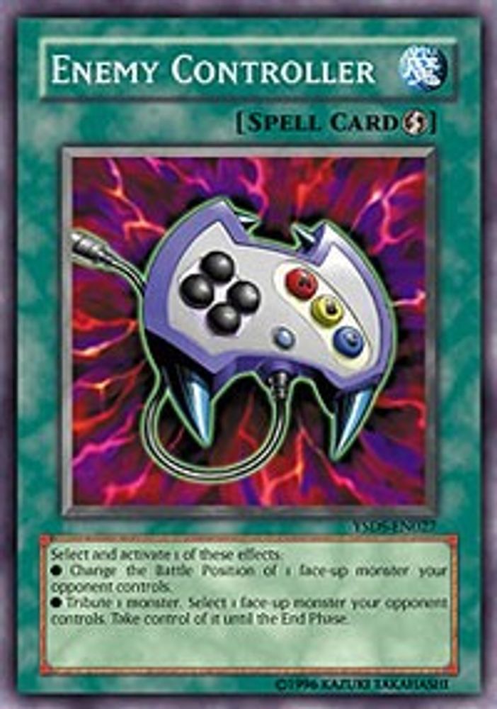 Enemy Controller, 1st-edition, front