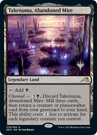 Takenuma, Abandoned Mire, Promo Pack: Kamigawa: Neon Dynasty