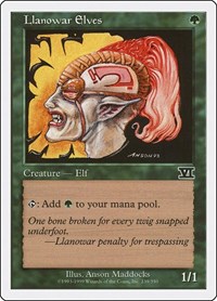Llanowar Elves, Classic Sixth Edition