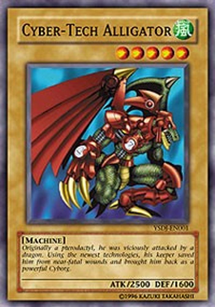 Cyber-Tech Alligator, 1st-edition, front