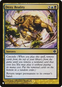 Deny Reality (ARB), The List Reprints