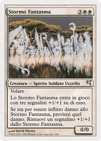 Phantom Flock (Italian) - "Stormo Fantasma" (C3), Magic Encyclopedia 2005 (Salvat/Hachette)