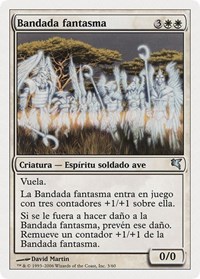 Phantom Flock (Spanish) - "Bandada fantasma" (C3), Magic Encyclopedia 2005 (Salvat/Hachette)