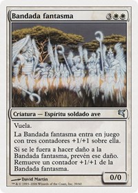 Phantom Flock (Spanish) - "Bandada fantasma" (C39), Magic Encyclopedia 2005 (Salvat/Hachette)