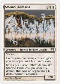 Phantom Flock (Italian) - "Stormo Fantasma" (C39), Magic Encyclopedia 2005 (Salvat/Hachette)