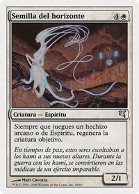 Horizon Seed (Spanish) - "Semilla del horizonte", Magic Encyclopedia 2005 (Salvat/Hachette)