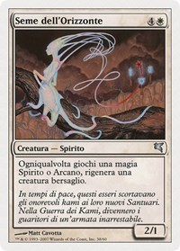 Horizon Seed (Italian) - "Seme dell'Orizzonte", Magic Encyclopedia 2005 (Salvat/Hachette)