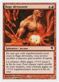 Devouring Rage (French) - "Rage dévorante", Magic Encyclopedia 2005 (Salvat/Hachette)
