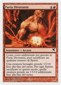 Devouring Rage (Italian) - "Furia Divorante", Magic Encyclopedia 2005 (Salvat/Hachette)