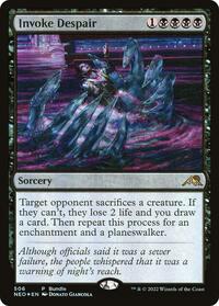 Invoke Despair (NEO Bundle), Unique and Miscellaneous Promos