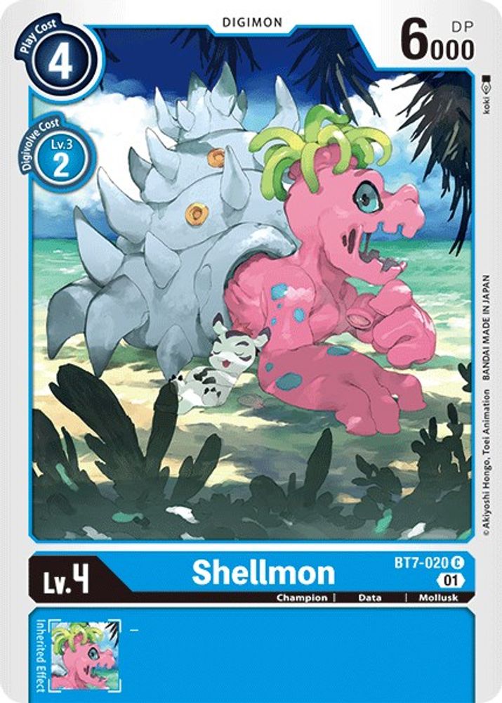 Shellmon, Standard, front