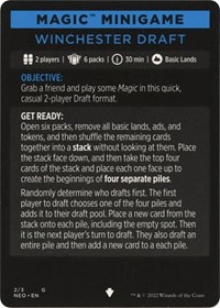 Magic Minigame: Winchester Draft, Kamigawa: Neon Dynasty