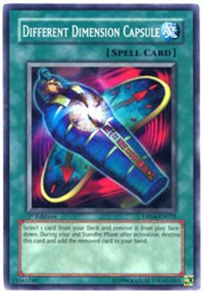 Different Dimension Capsule, 1st-edition, front