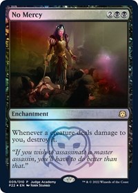 No Mercy, Judge Promos