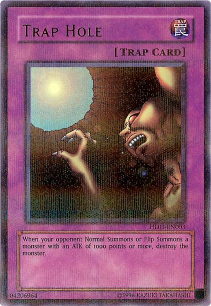 Trap Hole, Unlimited, front
