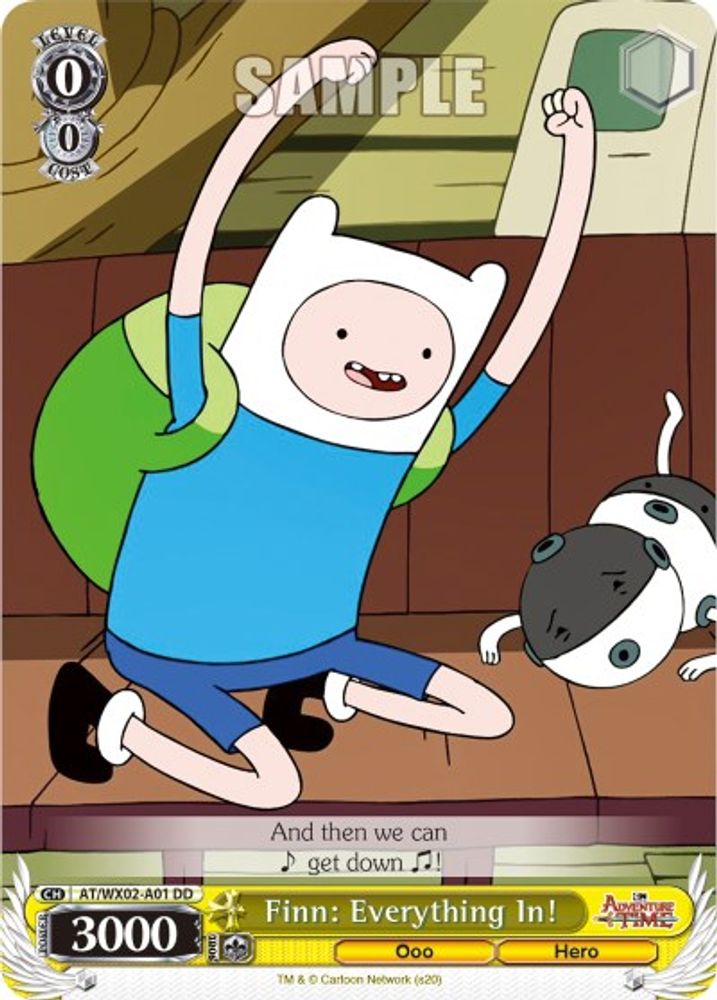Finn: Everything In!, Standard, front