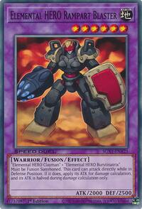 Elemental HERO Rampart Blaster