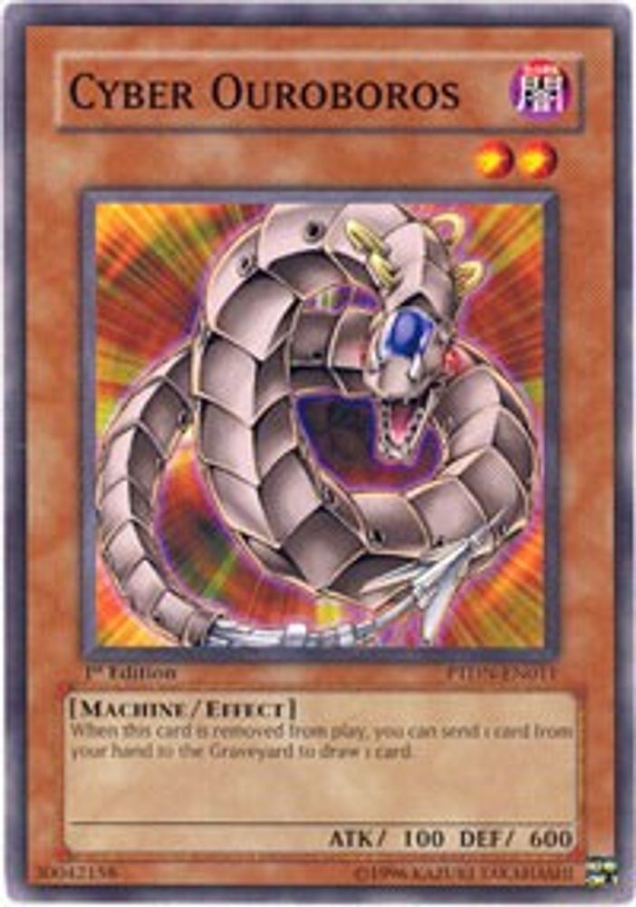 Cyber Ouroboros, 1st-edition, front