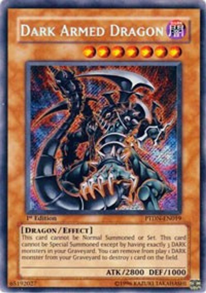 Dark Armed Dragon, Unlimited, front
