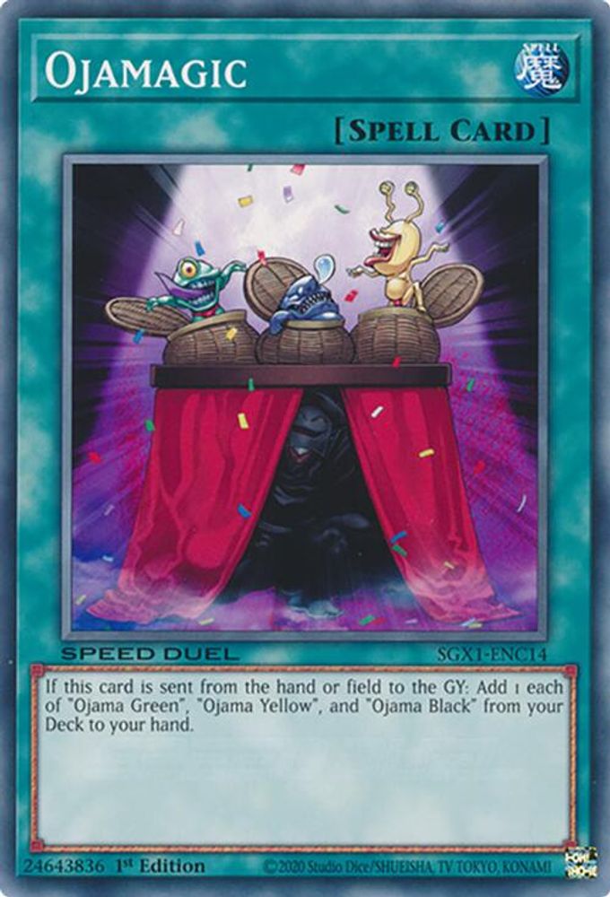 Ojamagic, 1st-edition, front