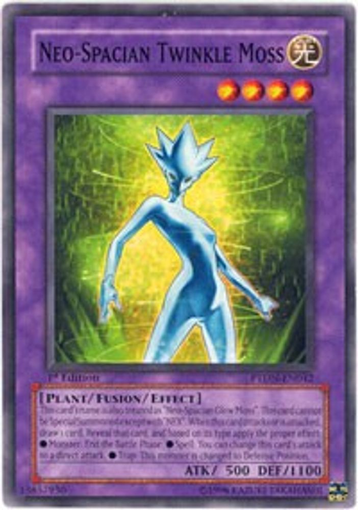 Neo-Spacian Twinkle Moss, 1st-edition, front