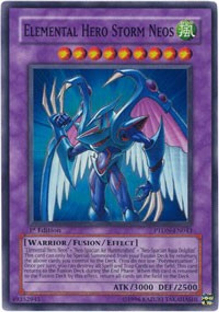 Elemental Hero Storm Neos, 1st-edition, front