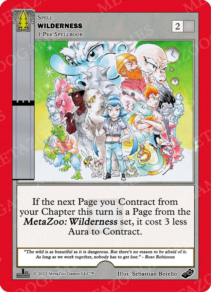 Wilderness, Holo, front